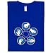 Rock Paper Scissors Lizard Spock - métro T-shirt bleu - XXGrand