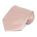 TieMart Blush Pink Solid Color Necktie