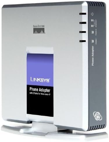 Linksys VolP Voice Phone Adapter Model No. PAP2-VN for Verizon. Box reads: CD and documentation are not required and have been removed from the box.