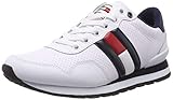  Tommy Hilfiger Lifestyle Tommy Jeans Sneaker, Zapatillas Hombre, Blanco (White 100), 42 EU