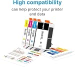 910XL Ink Cartridges Replacement for HP910 910 XL 910 for HP910XL High Yield Work with OfficeJet Pro 8025e 8025 8028e 8028 8035e 8035 OfficeJet 8015e 8022e 8015 8022 Printers