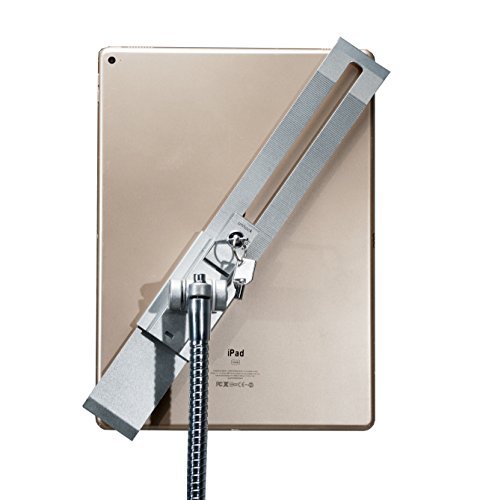 Gooseneck Floor Stand - CTA Compact Security Gooseneck Floor Stand for Tablets with Lock and Key Security System for iPad 7th/ 8th/ 9th Gen 10.2", iPad Pro 12.9", and Surface Pro 4 (PAD-SCGS) by CTA Digital - Image 9