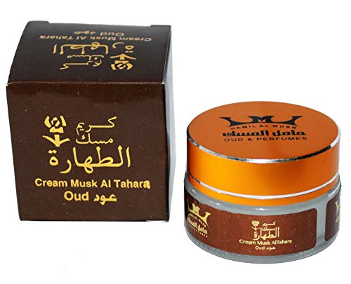 Cream Musk Al Tahara Oud Saudi Arabian Arabic Hamil Al-Musk AlMusk Al Musk Altahara Perfume Women Men Fragrances Makhmaryia Makhmaria Ù…Ø®Ù…Ø±ÙŠØ© (0.70 oz / 20 gm) (ÙƒØ±ÙŠÙ… Ù…Ø³Ùƒ Ø§Ù„Ø·Ù‡Ø§Ø±Ø© Ø¹ÙˆØ¯)