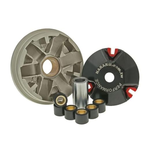 NARAKU Sport Variomatik kompatibel mit PEUGEOT Speedfight 2 50 LC 2T Typ:S1, Jetforce 50 C-TECH 2T Typ:A1, Speedfight 3 50 AC 2T Typ:F1, Elystar 50 TSDI Typ:G1A