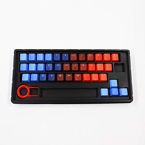 37 Keys PBT �_�u���V���b�g �g�b�v�v�����g�L�[�L���b�v �O���f�[�V���� �J���[���F ���؃L�[�Z�b�g OEM �v���t�@�C�� �`�F���[ MX �Q�[�~���O ���J�j�J���L�[�{�[�h ���� DIY