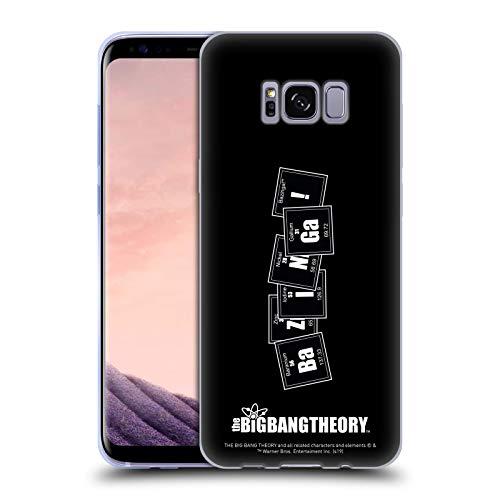 Head Case Designs Officially Licensed The Big Bang Theory Elements Bazinga Soft Gel Case Compatible With Samsung Galaxy S8 #TOP10