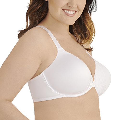 Image of Vanity Fair Women's Full Figure Front Closure Bra, Beauty Back Smoothing, Lightly Lined Cups up to DDD