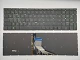 Laptop Replacement Spanish Layout Keyboard for HP Pavilion Gaming 15-cx 15-dk 15-ec 17-cd 15-DA 15-DB 15-DR 15-DW 15-DU 15-DY 15-EF 15-GW 15-CR 250 G7 255 G7 15S-DU 15s-DY 15s-EQ 15s-FQ Green Backlit