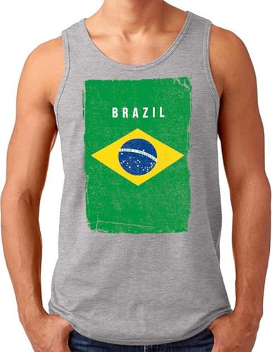 Débardeur Brésil 2026 drapeau vintage maillot équipe nationale