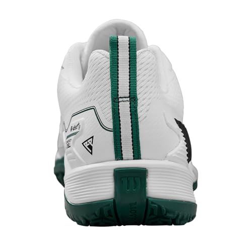 Image of Wilson Men's Rush Pro Omni Tennis Shoes, White /Black /Aventurine, 27.0 cm E