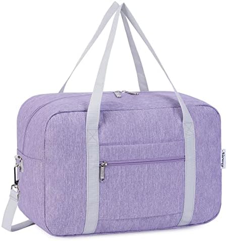 for Ryanair Airlines Underseat Cabin Bag 40X20X25 Foldable Travel Duffel Bag Holdall Tote Carry on Luggage Overnight for Women and Men 20L (Army Green)