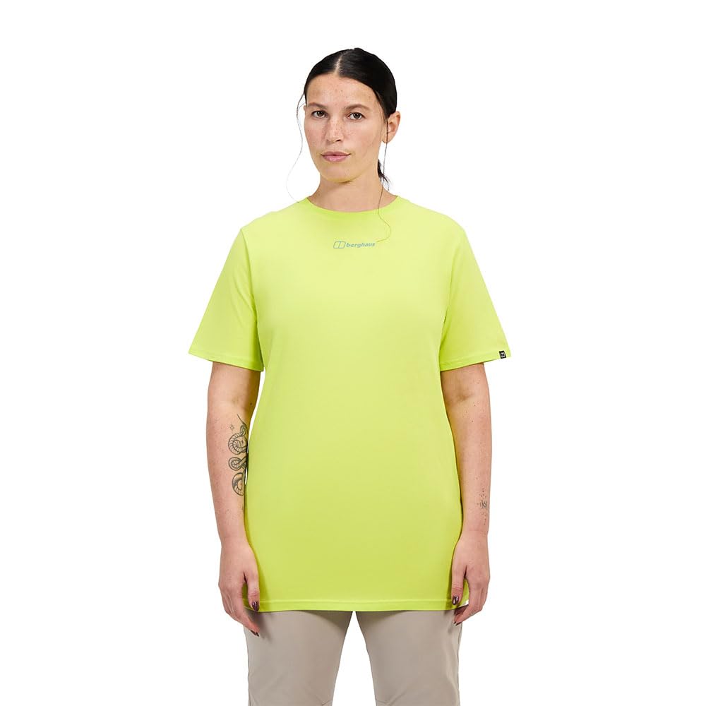 Berghaus Women's Grappled T-Shirt | 100% Cotton Non-Technical T-Shirt, Spark, 10