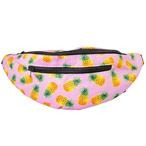 Preisvergleich Produktbild cosey Unisex Ananas Gürtel-Tasche mit Print, Pineapples, normal