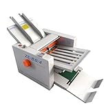 JARYANNIX Automatic Paper Folding Machine with 4 Folding Trays, Max Speed 262 ft/min, Max Folding Size 12’’ X 27’’, High Speed Paper Folder, Adjustable Speed with Automatic Paper Counting