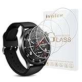 iVoler 4 Pezzi Vetro Temperato per Xiaomi Watch S5 46mm, Pellicola Protettiva Protezione Schermo Anti Graffio, Durezza 9H, Anti-Impronte, HD Chiaro, Senza Bolle