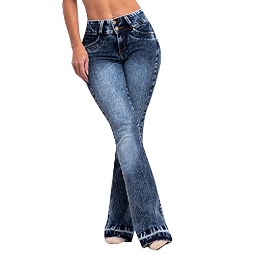 Jean pour femme pantalon taille haute élastique coupe ajustée sexy M1
