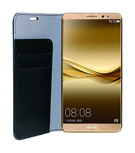 Phonix HUMA8BCB Öko-Leder Buch-Hülle für Huawei Ascend Mate 8 schwarz