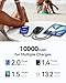 INIU 45W Power Bank, Fast Charging Portable Charger with Built-in USB C Cable, 10000mAh Small Type C Powerbank, Battery Pack for iPhone 17 16 15 14, iPad, Samsung S25 S24 etc Travel Camping Essentials