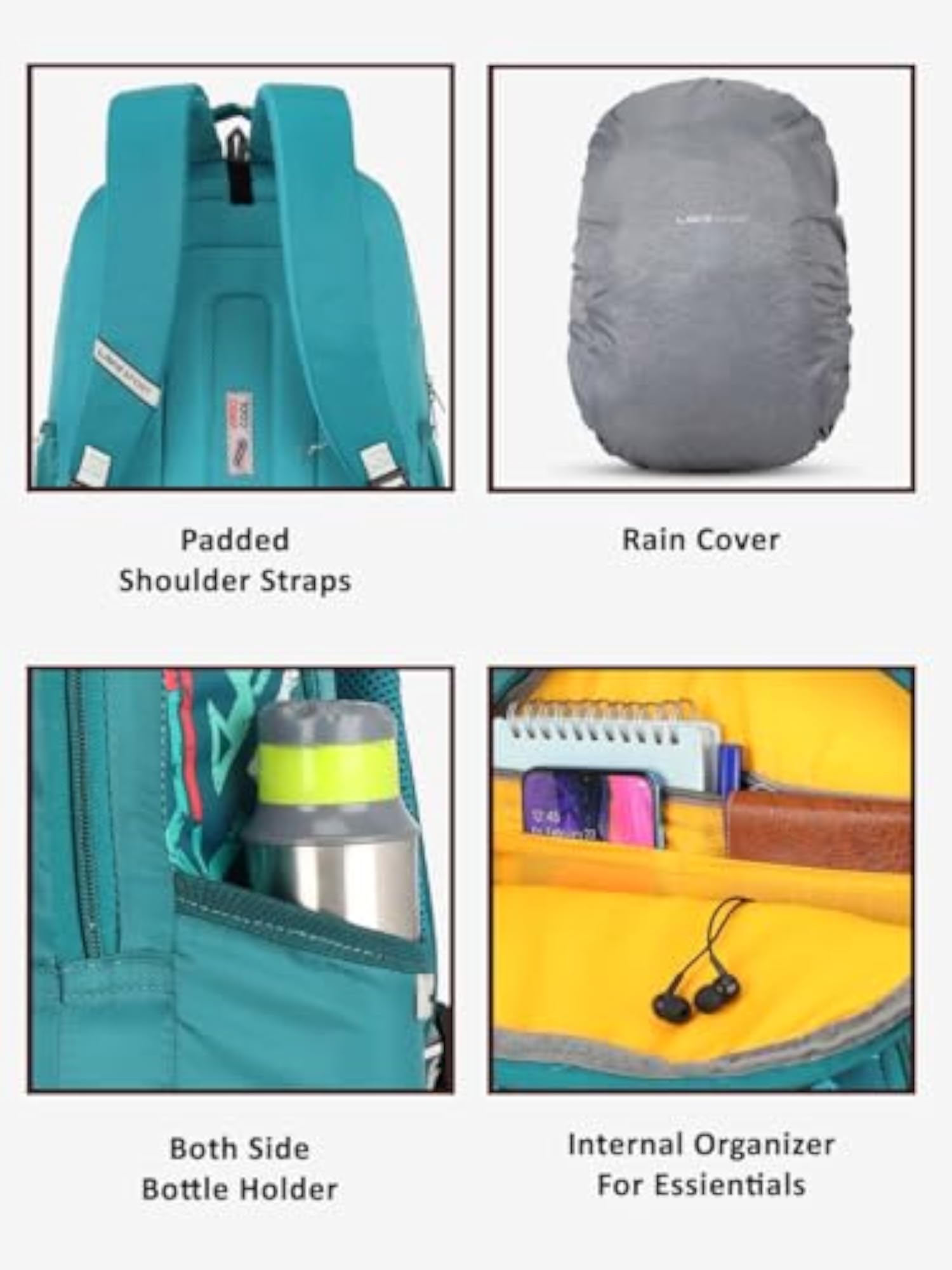 Vector 39L Printed School Unisex Backpack