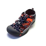 KEEN Little Kid (4-8 Years) Newport H2 Dress Blue/Koi Sandal - 1 M US Little Kid