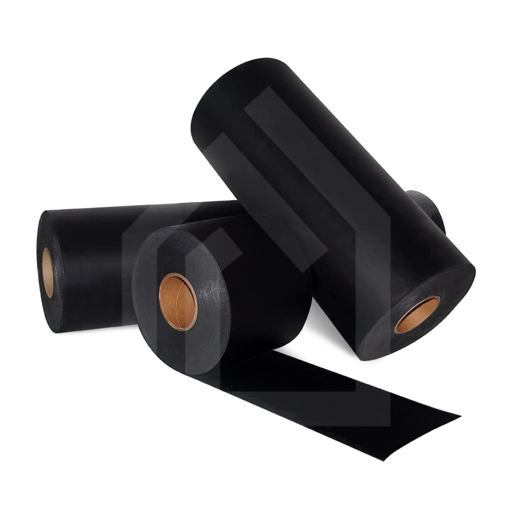 EPDM Mauersperrbahn/Sperrfolie zur Bauwerksabdichtung - 1,1mm x 400mm x 20m schwarz - Isolierbahn (L/Z) Fassadenschutz-Bahn Sonderangebot