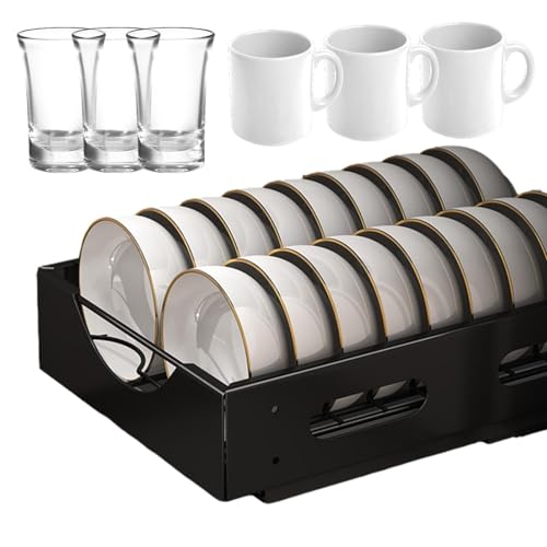 Organizador de armario de cocina deslizante, organizador de armario deslizante, organizador de almacenamiento deslizante con cajón extraíble, accesorios de cocina de acero al carbono inoxidable para