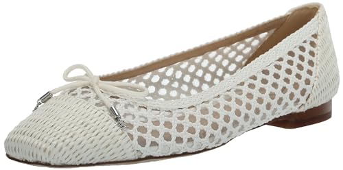 Sam Edelman May Ballet Flat Bright White 6.5 Medium