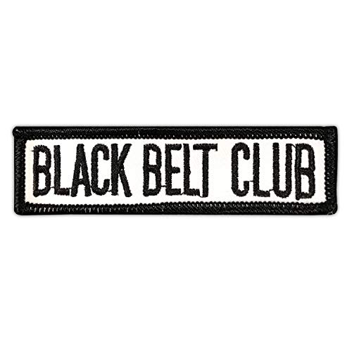 Aama Black Belt Club Plain Martial Arts Taekwondo Karate Patch cover
