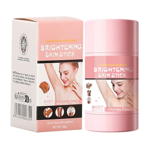 Stick de piel iluminante, b álsamo corporal hidratante, humectante de cara natural, impulso de brillo instantáneo, cuidado de humedad profunda, 30 g, para el cuidado diario