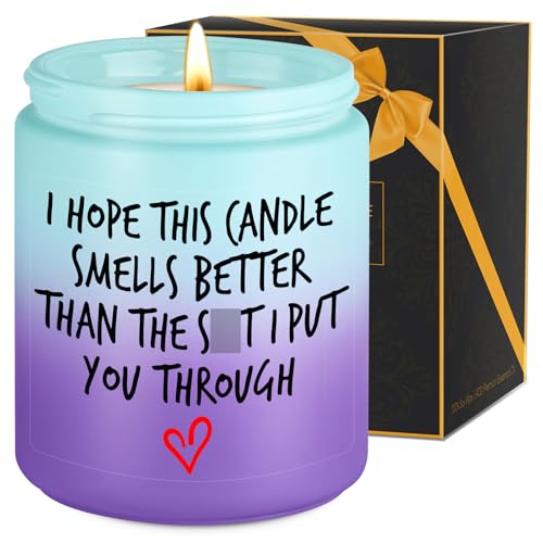 Fairy's Gift Candle, I'm Sorry I Love You Gifts for Wife Her Him, Mom Gifts