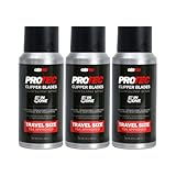 G&BPRO PROTEC Clippper Blade Spray 3.4 oz | Coolant And Cleaner, Rust Preventative, and Travel Size TSA Approved (Pack of 3)