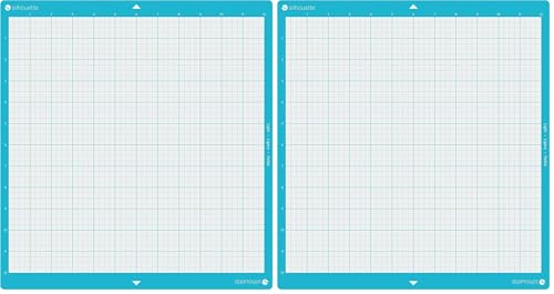 Silhouette Cameo Light Hold Cutting Mat for Scrapbooking (Pack of 2)