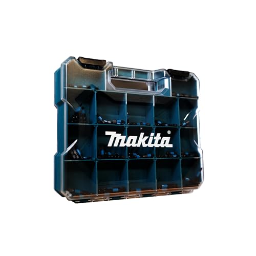 Coffret dembouts 100 pcs + compartiments de rangement MAKITA E 24826 - vue 6