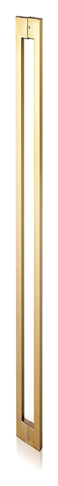 CWCQGH Push Pull Door Handle, Sliding Barn Door Handles, Glass Shower Push Pull Door Handle,Gold-80cm(2.6ft)