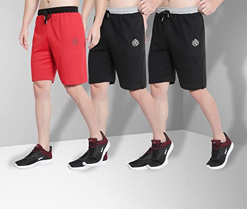 Image of OORA Men's Plus Sizes Cotton Shorts M to 5XL, 28 to 48 Inches Waistline