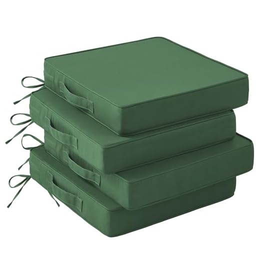 Waterproof Outdoor Chair Cushions Set of 4