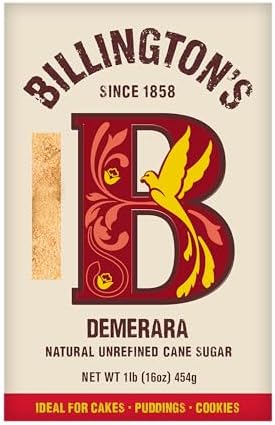 Billington's Natural Demerara Unrefined Cane Sugar, 100 Count (Pack of 10)