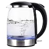 COSORI Electric Kettle with Stainless Steel Filter and Inner Lid, 1500W Wide Opening 1.7L Glass Tea Kettle & Hot Water…