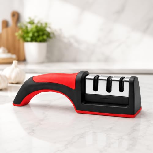 Image of Stainless Steel Hand Grater with Ergonomic Handle | Multipurpose Vegetable, Cheese & Fruit Grater for Kitchen Use | Durable & Easy-to-Clean Flat Grater (KNIF-SHRP-01)