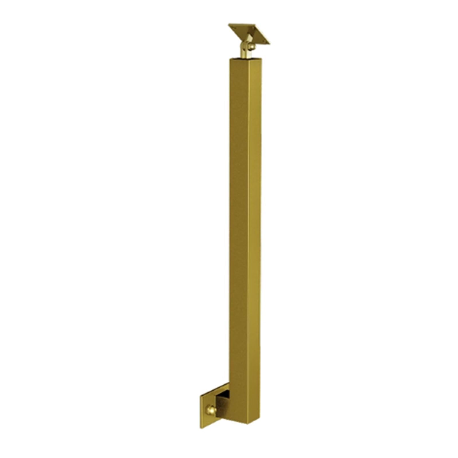 Adjustable Metal Balusters for Floor Mounting, 270° Safety Railing for Stairs, Outdoor il, Durable Porch Guardrails, Secure Deck Railings