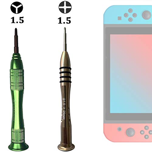 Nintendo Switch Joycon Joystick Replacement Tool Kit Y and Cross Screwdriver for Joy-con Controller, Grip Accessories, Nintendo Game Consoles Repair and Battery Replacement. Nintendo Switch Joycon Joystick Replacement Tool Kit Y and Cross Screwdriver for Joy-con Controller, Grip Accessories, Nintendo Game Consoles Repair and Battery Replacement.