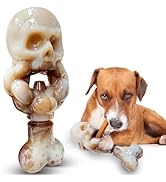 Fuufome Tough Dog Toys for Aggressive Chewers: Indestructible Dog Chew Toys-Upgraded Bully Stick ...