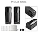 Sensor Infrared Safety Beam Photocell Detector for Garage Door,Receiver and Transmitter Pair with Anti-Interference Narrow Beam,5-15m Detection Range,9-24V