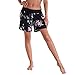 RIsxfh122 Pantaloncini sportivi Leggeri Trendy Stampa Floreale Coulisse Surf Shorts 19 L