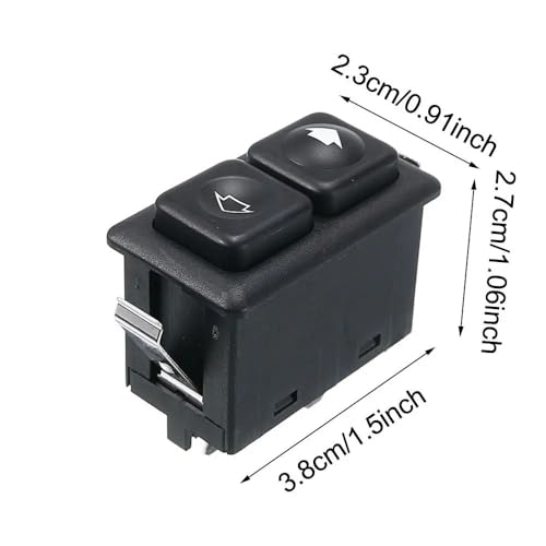 Interrupteur lève-vitre haut de gamme pour E23 E28 E30 M5 5 broches