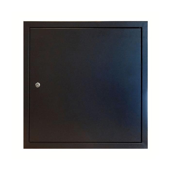 Baie Murale 3U avec Porte métalique Profondeur 185mm