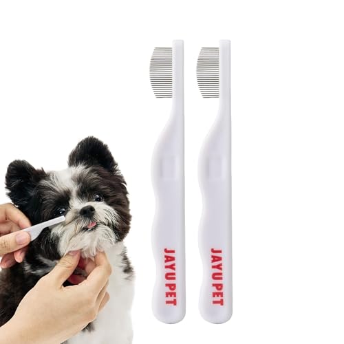 Détachant sans stress pour yeux de chat et chien grâce au peigne de toilettage facial JAYU PET