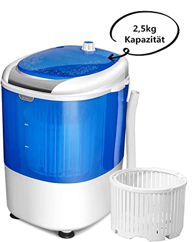 Camping Waschmaschine Relax4Life Mini Waschmaschine 2,5 kg