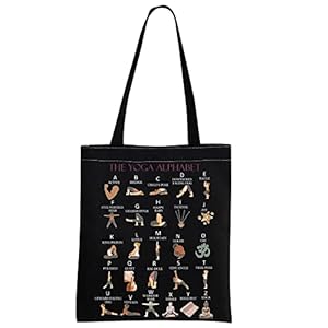 MNIGIU Yoga Tote Bag – Lover & Instructor Gift – Meditation & Zen Gift