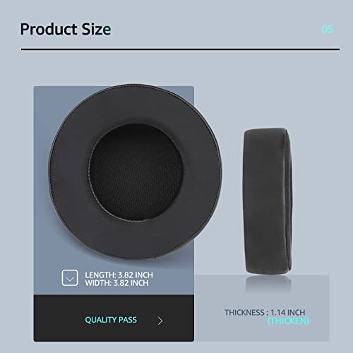 Wzsipod Premium Replacement Ear Pads for Corsair Virtuoso, Cool Gel and Comfort Fabric for Virtuoso RGB Wireless/SE/XT - Image 3